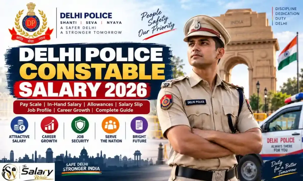 delhi police constable salary